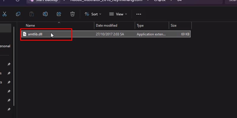 Adobe Illustrator 2018 Phiên Bản Ổn Định 17 Coppy file amtlib.dll