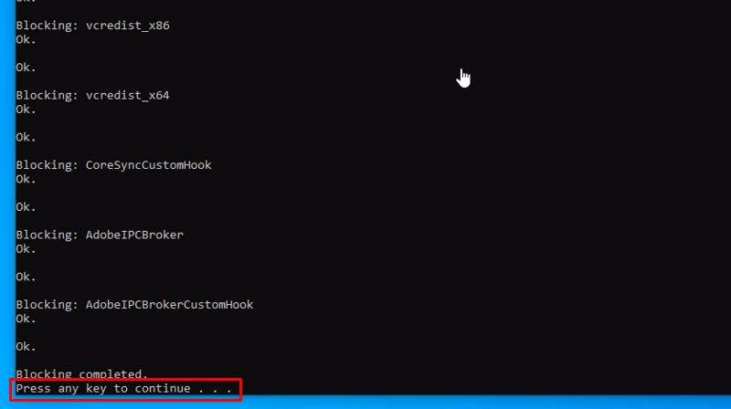 Adobe Illustrator 2025: Hướng Dẫn Cài Đặt Chi Tiết A-Z 33 Nhấn phím bất kì hoàn thành cài đặt và kích hoạt dùng thử