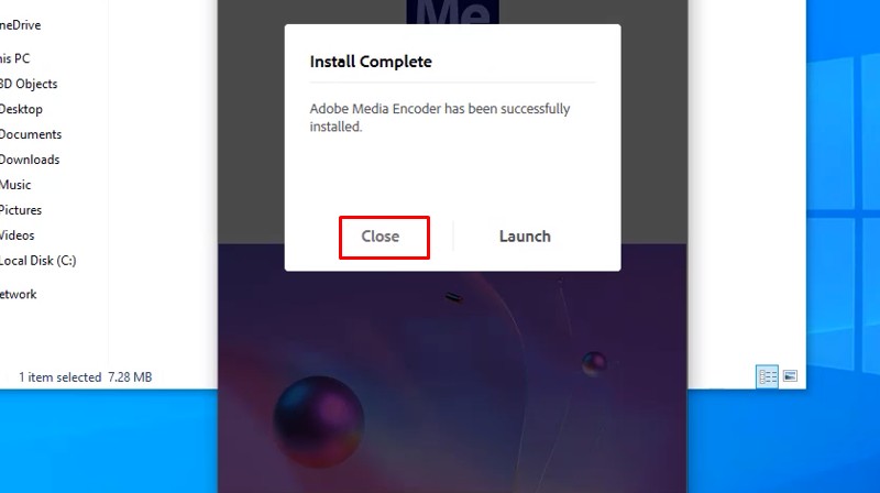 Encoder 2025: Hướng dẫn cài đặt chi tiết 13 Bấm Close
