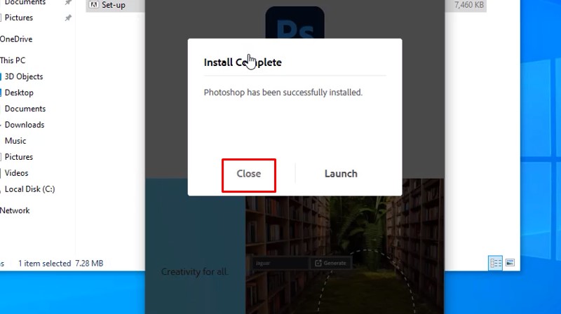 Adobe Photoshop 2025: Cài Đặt Dễ Và Nhanh 13 Bấm Close