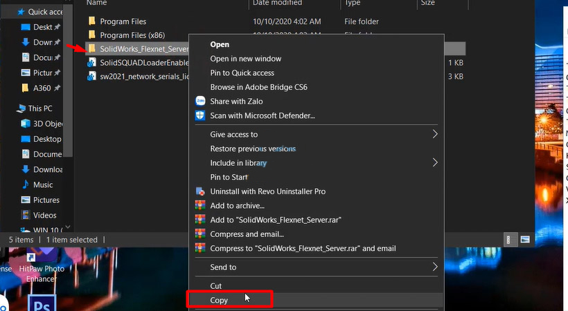 Hướng dẫn cài đặt SolidWorks 2021
