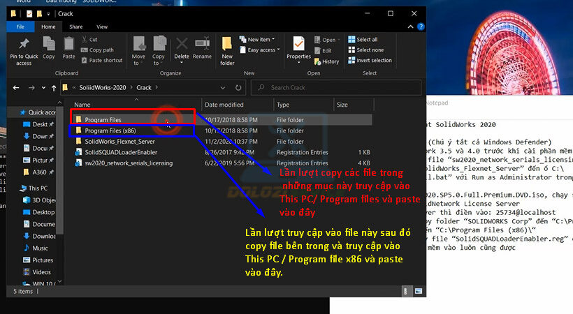Hướng dẫn cài đặt SolidWorks 2020