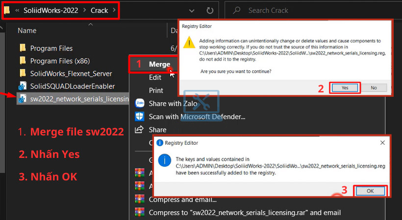 Hướng dẫn cài đặt Solidworks 2022