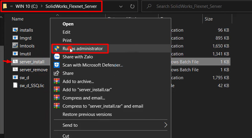 Hướng dẫn cài đặt Solidworks 2022