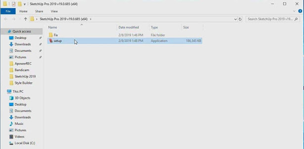 Hướng dẫn tải và cài đặt Sketchup Pro 2019 Full