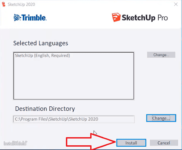 Hướng dẫn tải và cài đặt Sketchup Pro 2020 Full -.