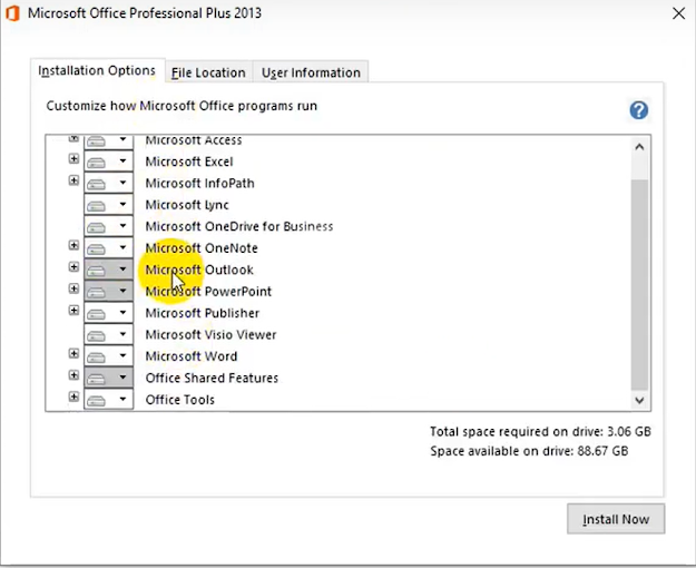 Hướng dẫn tải và cài đặt Office 2013 Full - Link Drive